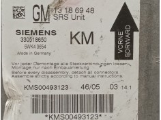 Recambio de centralita airbag para opel vectra c berlina elegance referencia OEM IAM 13186948 330518650  2