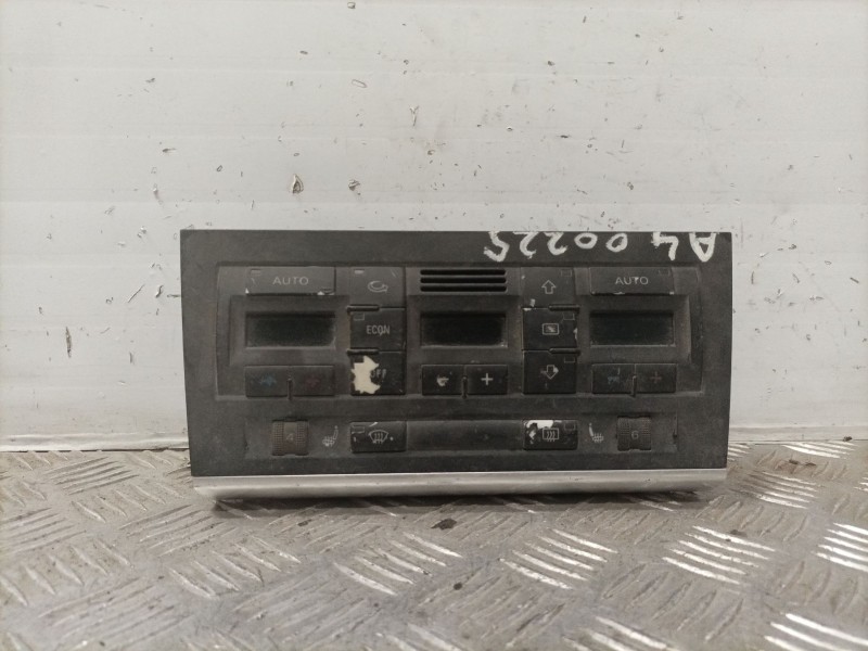 Recambio de mando calefaccion / aire acondicionado para audi a4 avant (8e) 2.0 referencia OEM IAM 8E0820043AC   Recambio de mando calefaccion / aire acondicionado para audi a4 avant (8e) 2.0 referencia OEM IAM 8E0820043AC