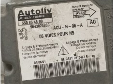 Recambio de centralita airbag para peugeot 306 berlina 3/4/5 puertas (s2) 2.0 cat referencia OEM IAM 550864500 9643825880  2