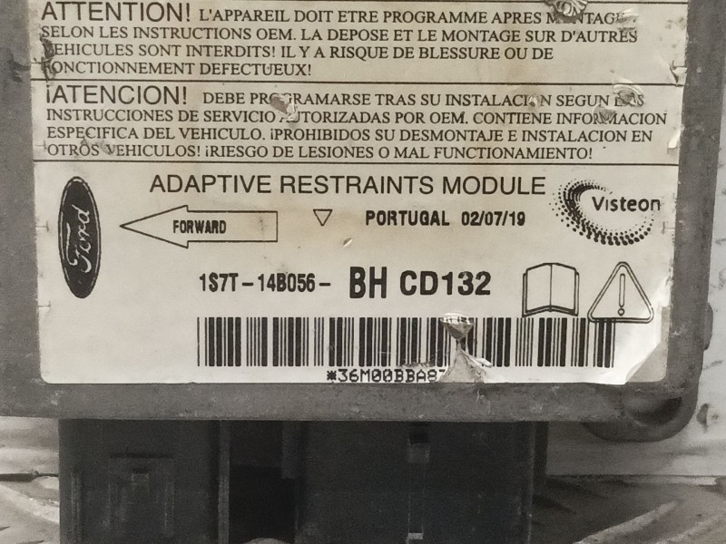 Recambio de centralita airbag para ford mondeo berlina (ge) trend referencia OEM IAM 1306312 1S7T14B056BH CD132 