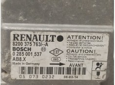 Recambio de centralita airbag para renault clio ii fase ii (b/cb0) 1.5 dci diesel referencia OEM IAM 8200375763/A 0285001537  2