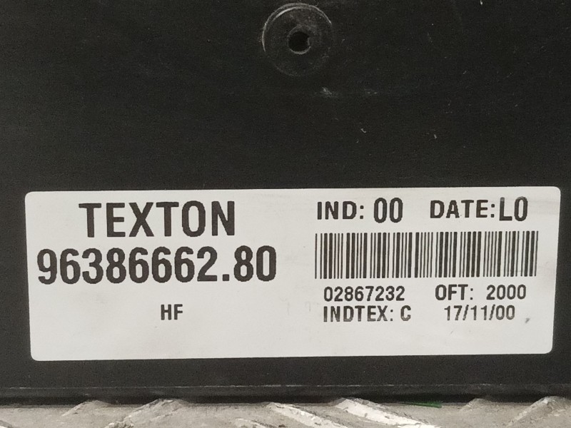 Recambio de caja reles / fusibles para citroen xantia break referencia OEM IAM 963866680 02867232 