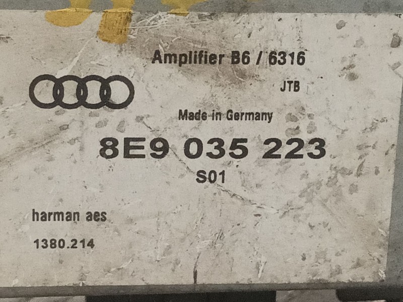 Recambio de centralita motor uce para audi a4 avant (8e) referencia OEM IAM 8E9035223  