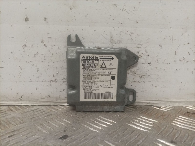 Recambio de centralita airbag para renault laguna (b56) 1.8 cat referencia OEM IAM 550804400 8200018830B 