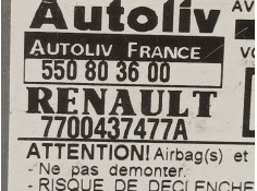Recambio de centralita airbag para renault megane i fase 2 gandtour (ka..) 1.9 diesel referencia OEM IAM 550803600 7700437477A  2