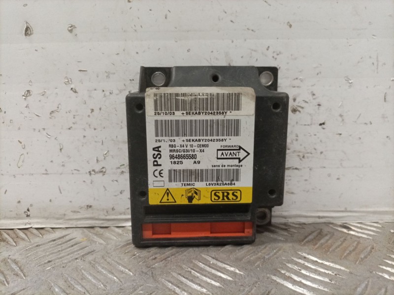 Recambio de centralita airbag para citroen c5 berlina 2.0 hdi sx referencia OEM IAM 9648665580  