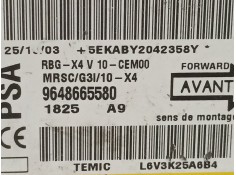 Recambio de centralita airbag para citroen c5 berlina 2.0 hdi sx referencia OEM IAM 9648665580   2