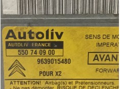 Recambio de centralita airbag para citroen xantia berlina 1.6 sx referencia OEM IAM 550740900 9639015480  2
