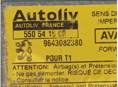 Recambio de centralita airbag para peugeot 206 berlina 1.9 diesel referencia OEM IAM 550541500 9643082380  2