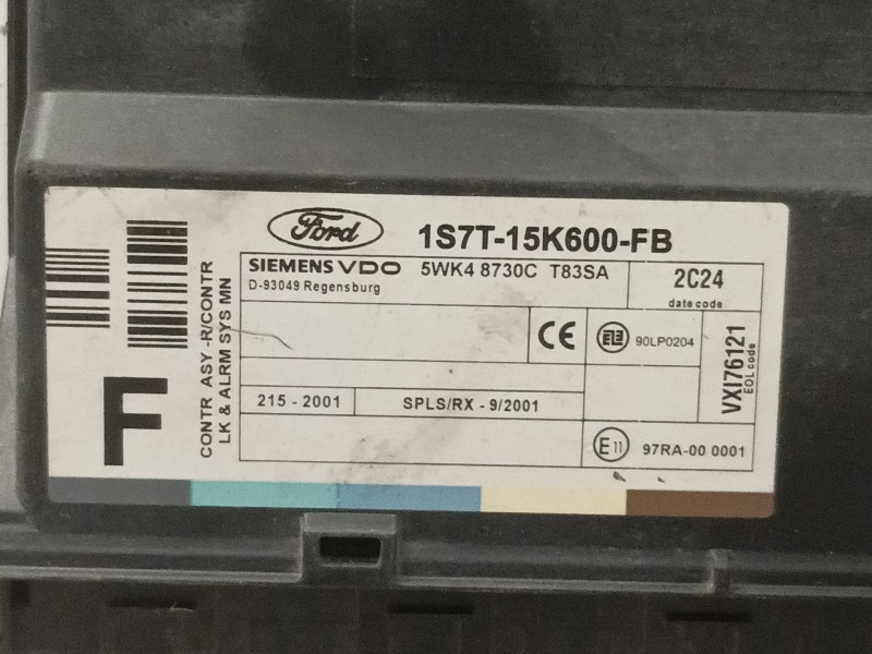 Recambio de modulo electronico para ford focus turnier (cak) ghia referencia OEM IAM 1S7T15K600FB 5WK48730C 