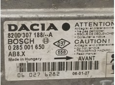 Recambio de centralita airbag para dacia logan referencia OEM IAM 8200307188A 0285001650  2