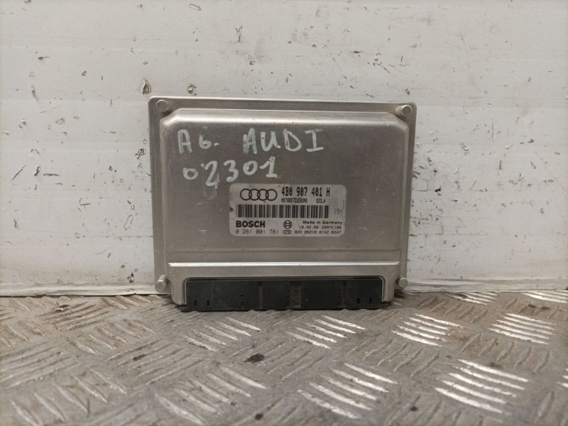 Recambio de centralita motor uce para audi a6 berlina (4b2) referencia OEM IAM 0281001781 4B0907401H 