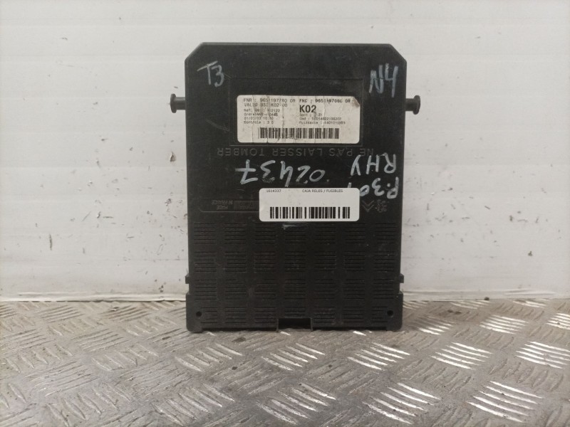 Recambio de caja reles / fusibles para peugeot 307 (s1) referencia OEM IAM 9651197780OR 9651197080OR 