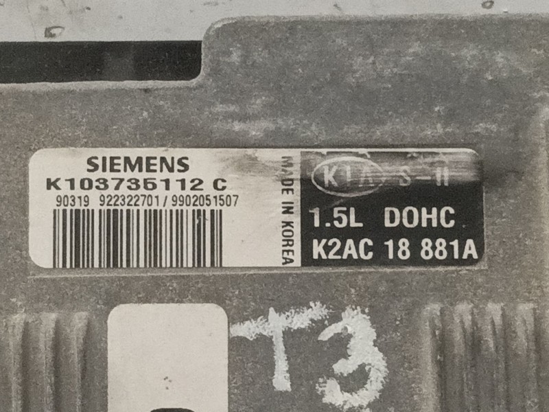Recambio de centralita motor uce para kia shuma referencia OEM IAM K103735112C  