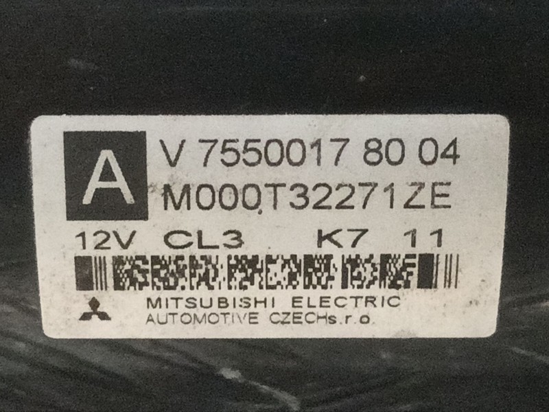 Recambio de motor de arranque para peugeot 308 1.6 16v referencia OEM IAM V75500178004 M000T32271ZE  Recambio de motor de arranque para peugeot 308 1.6 16v referencia OEM IAM V75500178004 M000T32271ZE