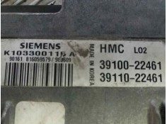 Recambio de centralita motor uce para hyundai accent (x3)    |   0.98 - 0.99 | 1998 - 1999 referencia OEM IAM 3910022461 P75  2