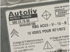 Recambio de centralita airbag para citroen xsara berlina 1.6 16v cat (nfu / tu5jp4) referencia OEM IAM 9646469180 600237600  2