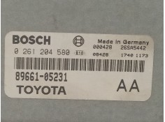 Recambio de centralita motor uce para toyota avensis berlina (t 22) 1.6 16v referencia OEM IAM 8966105231 0261204580  2
