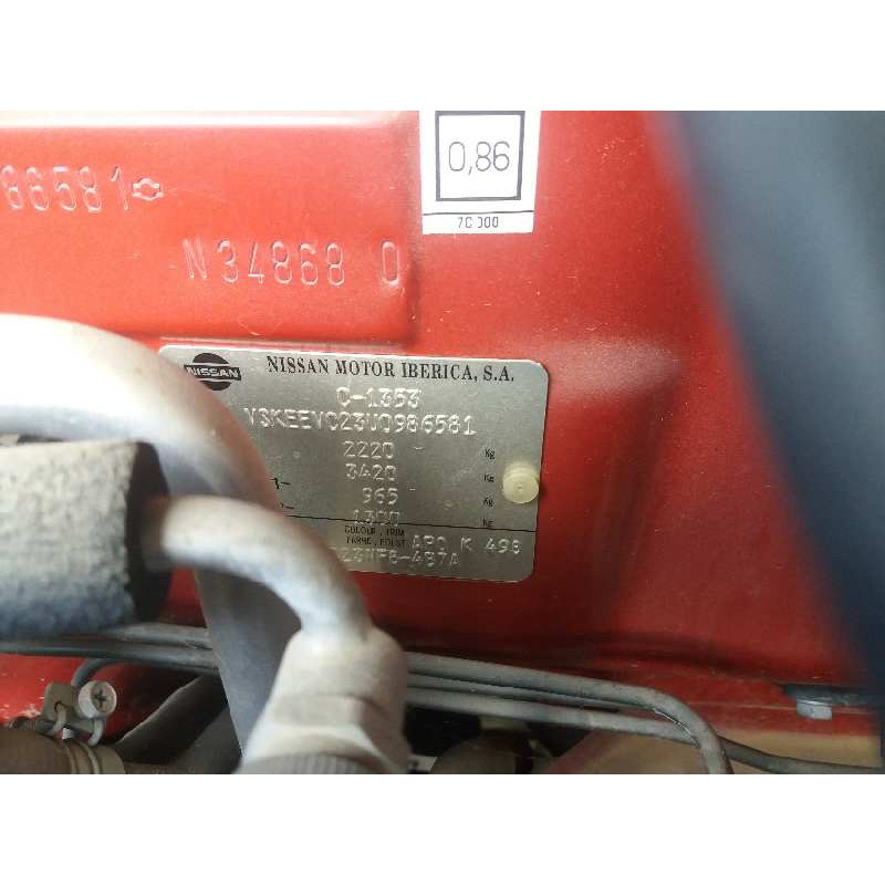 nissan serena (c23m) 2.3 diesel   |   0.92 - ... | 1992 | 75 cv / 55 kw del año 1992