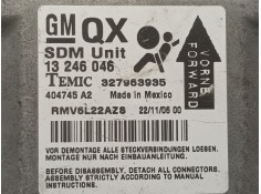 Recambio de centralita airbag para opel astra h berlina essentia referencia OEM IAM 13246046 327963935  2