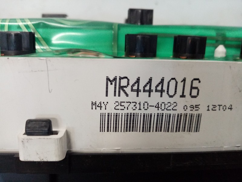 Recambio de cuadro instrumentos para mitsubishi galant familiar (ea0) referencia OEM IAM MR444016  