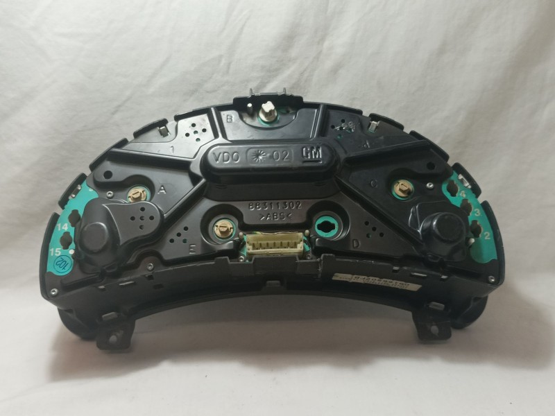 Recambio de cuadro instrumentos para opel combo (corsa c) familiar referencia OEM IAM 09166808FB  