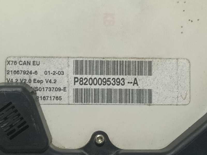 Recambio de cuadro instrumentos para renault kangoo (f/kc0) 1.5 dci diesel referencia OEM IAM P8200096393A  