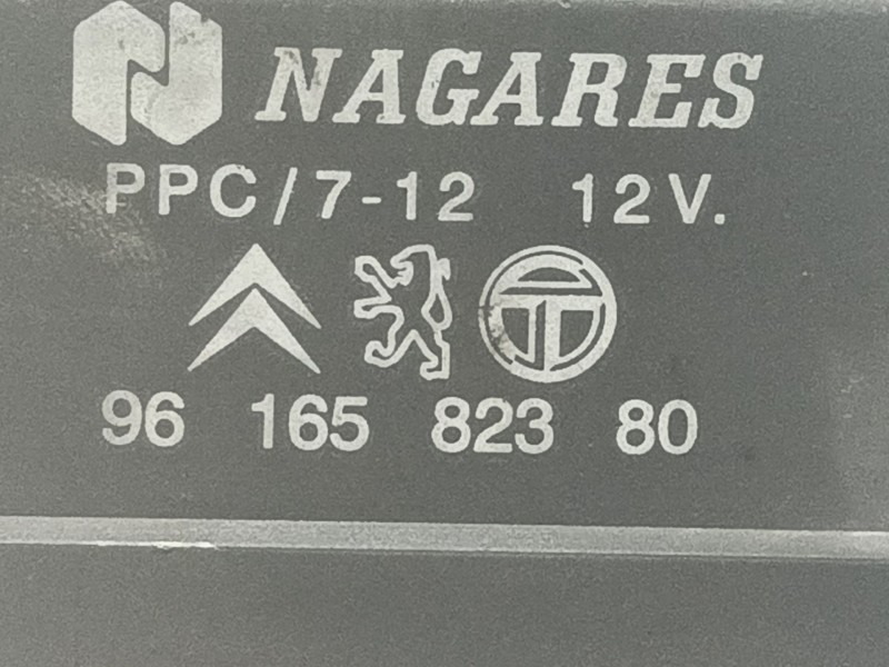 Recambio de caja precalentamiento para peugeot partner (s1) 1.9 diesel referencia OEM IAM 9616582380  