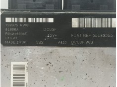 Recambio de centralita motor uce para fiat doblo (119) 1.9 diesel cat referencia OEM IAM 81006A 55183255 R04010036F 2