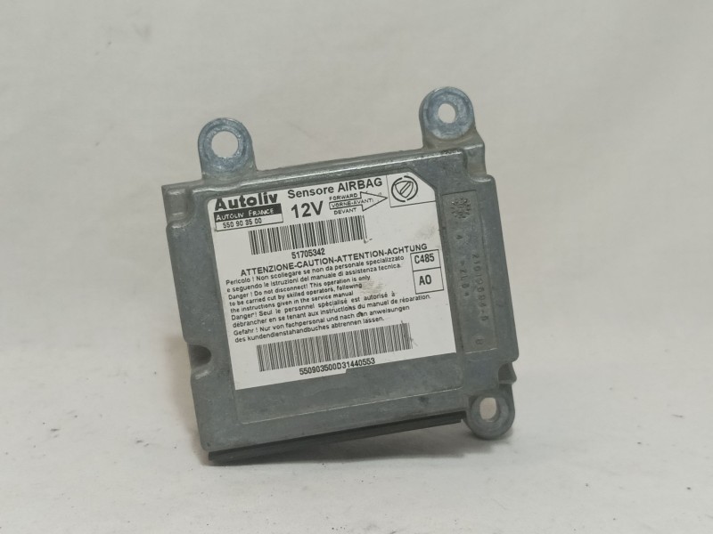 Recambio de centralita airbag para fiat doblo (119) 1.9 diesel cat referencia OEM IAM 550903500 51705342 
