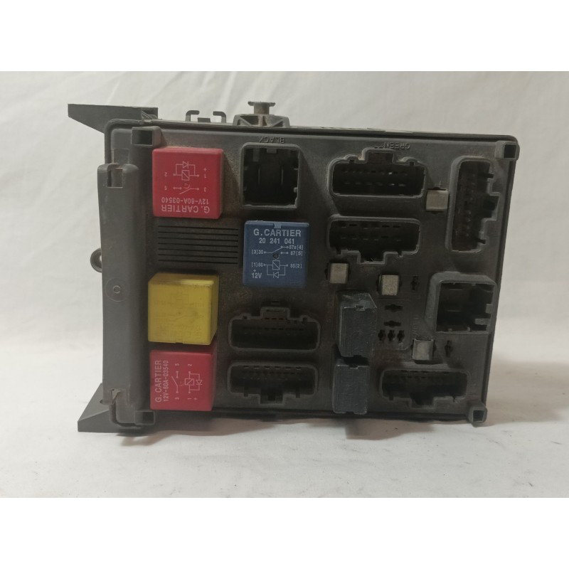 Recambio de caja reles / fusibles para renault laguna ii (bg0) 1.9 dci diesel referencia OEM IAM 518095419 8200148809 