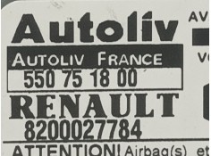 Recambio de centralita airbag para renault kangoo (f/kc0) 1.9 diesel referencia OEM IAM 8200027784 550751800  2