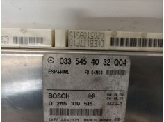 Recambio de centralita abs para mercedes clase e (w211) berlina 3.2 cdi cat referencia OEM IAM 0335454032q04   2
