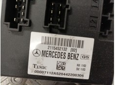 Recambio de modulo electronico para mercedes clase e (w211) berlina 3.2 cdi cat referencia OEM IAM 2115452132   2