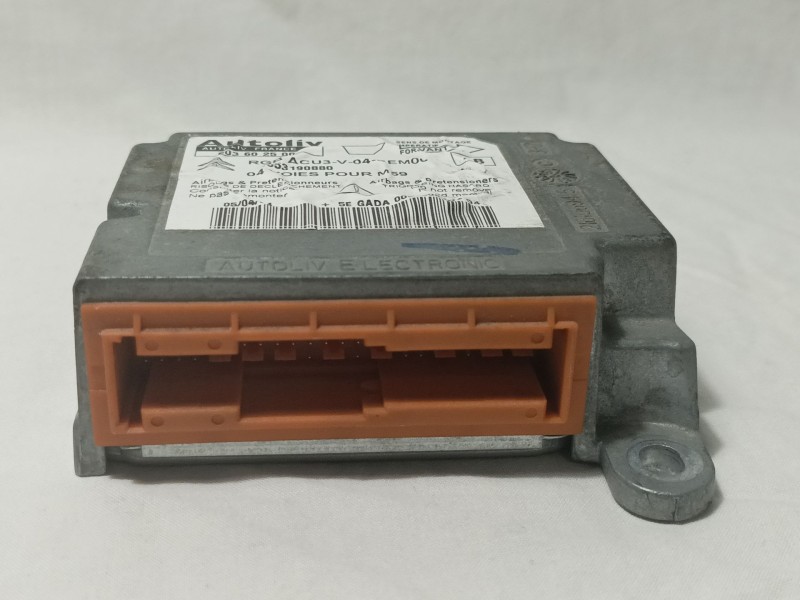Recambio de centralita airbag para citroen berlingo 1.9 diesel referencia OEM IAM 603602500 9653190880 