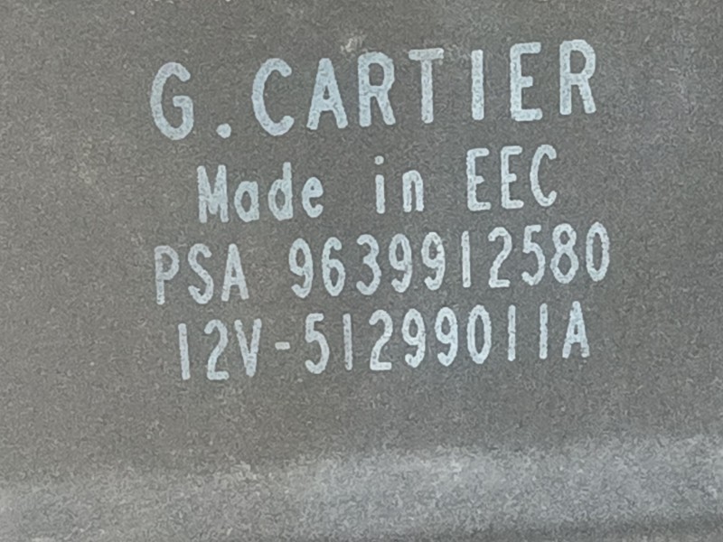 Recambio de caja precalentamiento para citroen berlingo 1.9 diesel referencia OEM IAM 9639912580 512099011A 
