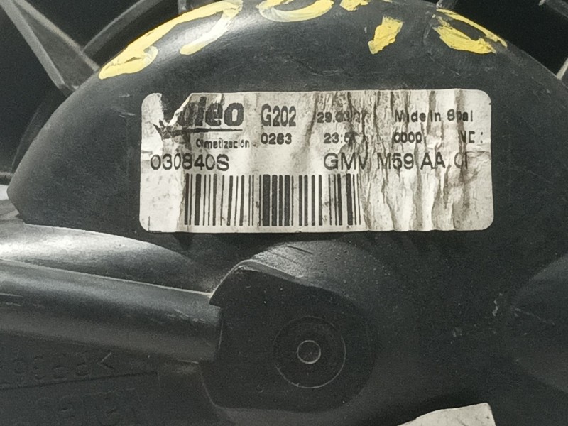 Recambio de ventilador calefaccion para citroen berlingo 1.9 diesel referencia OEM IAM 030840S  