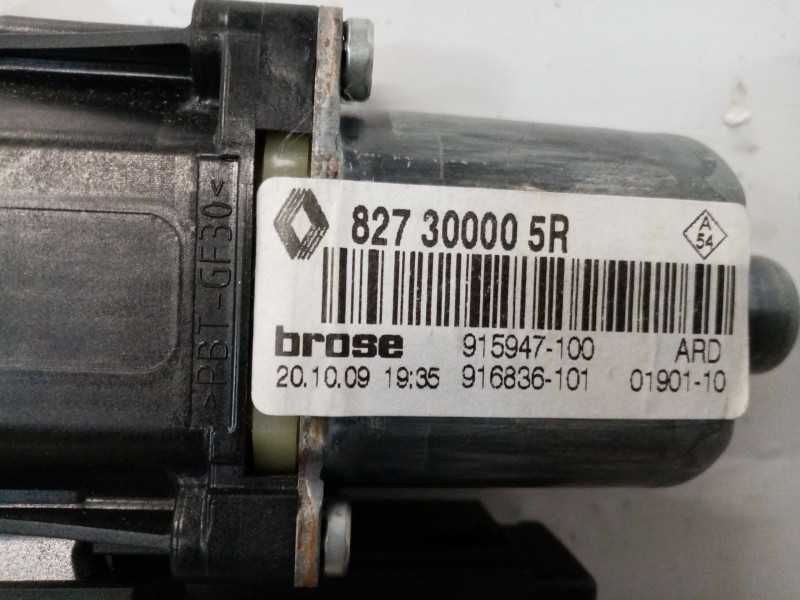 Recambio de motor elevalunas trasero derecho para renault scenic iii referencia OEM IAM 910836104 827300005R 