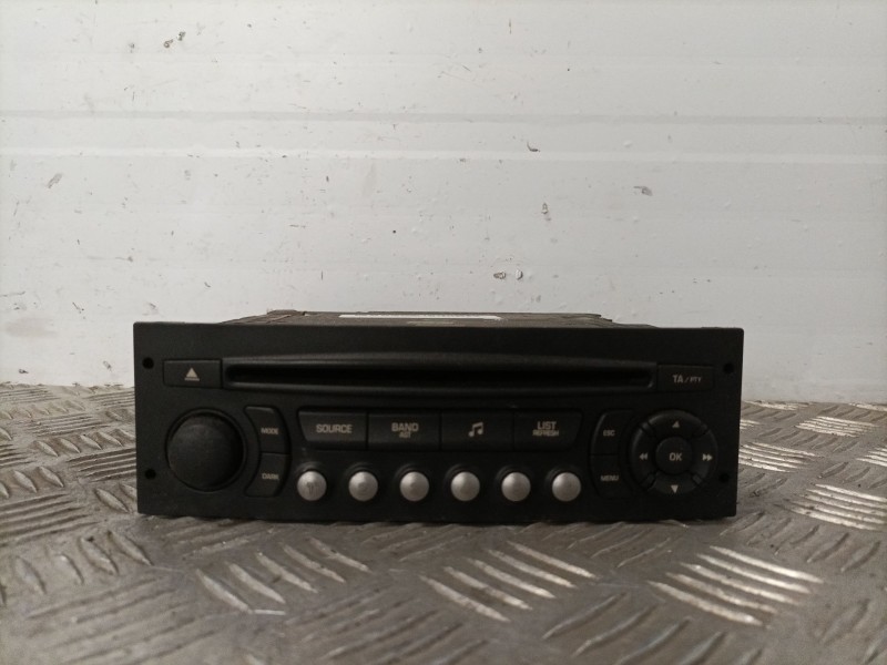 Recambio de sistema audio / radio cd para fiat scudo (270_, 272_) 2007-2016 referencia OEM IAM 96643697XT  