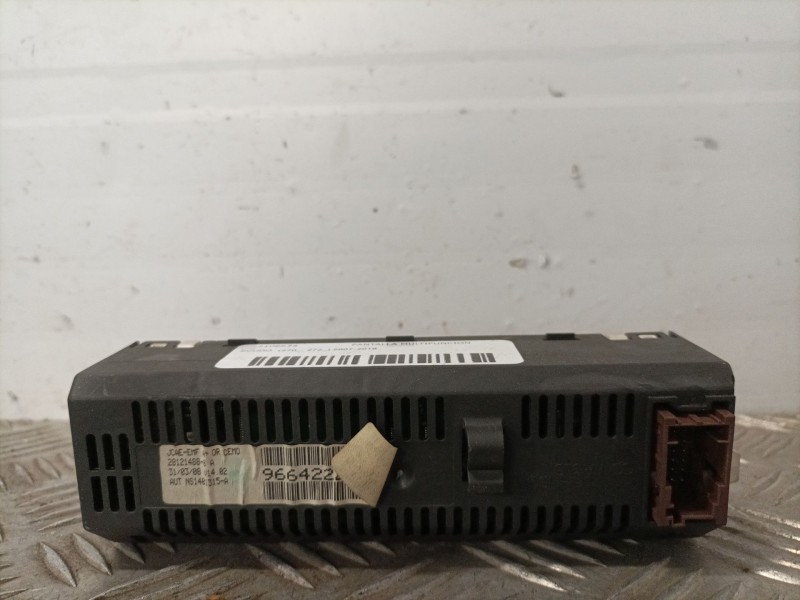 Recambio de pantalla multifuncion para fiat scudo (270_, 272_) 2007-2016 referencia OEM IAM 9664222280  