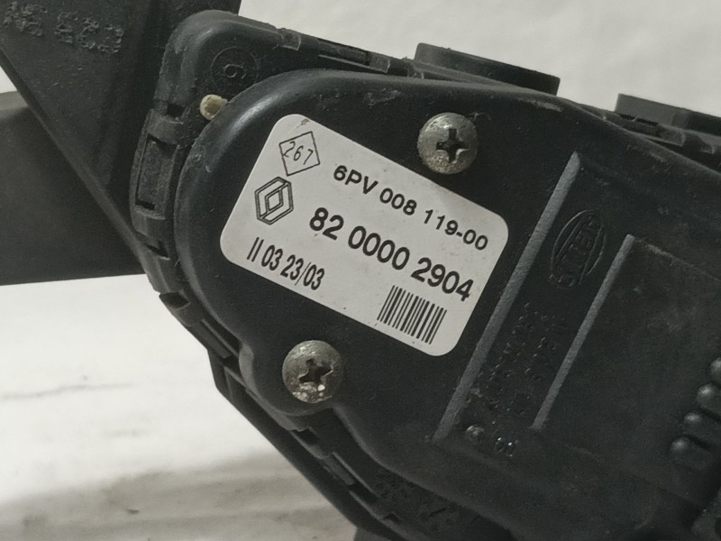 Recambio de potenciometro pedal para renault laguna ii (bg0) privilege referencia OEM IAM 8200002904 6PV00811900 