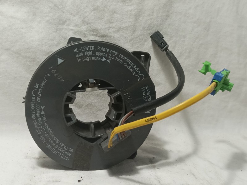 Recambio de anillo airbag para opel zafira a elegance referencia OEM IAM 24436920 1610662 