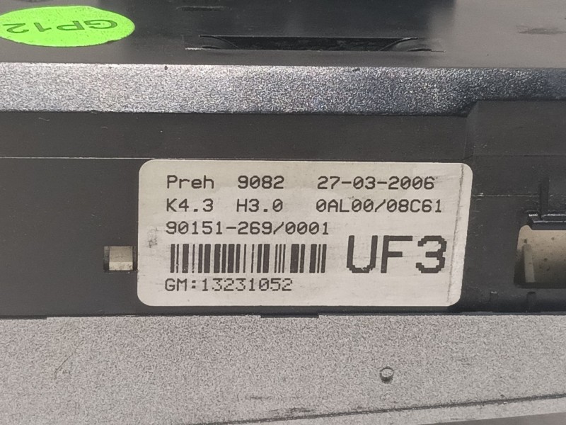 Recambio de mando calefaccion / aire acondicionado para opel astra h ber. cosmo referencia OEM IAM 13231052  