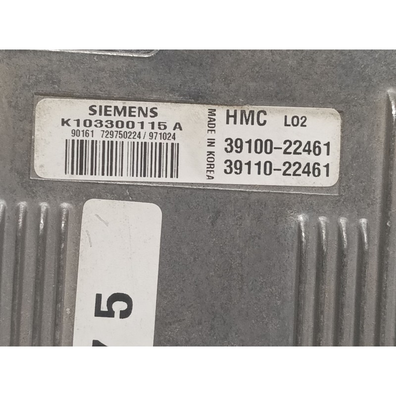 Recambio de centralita motor uce para hyundai accent (x3) referencia OEM IAM K103300115A  