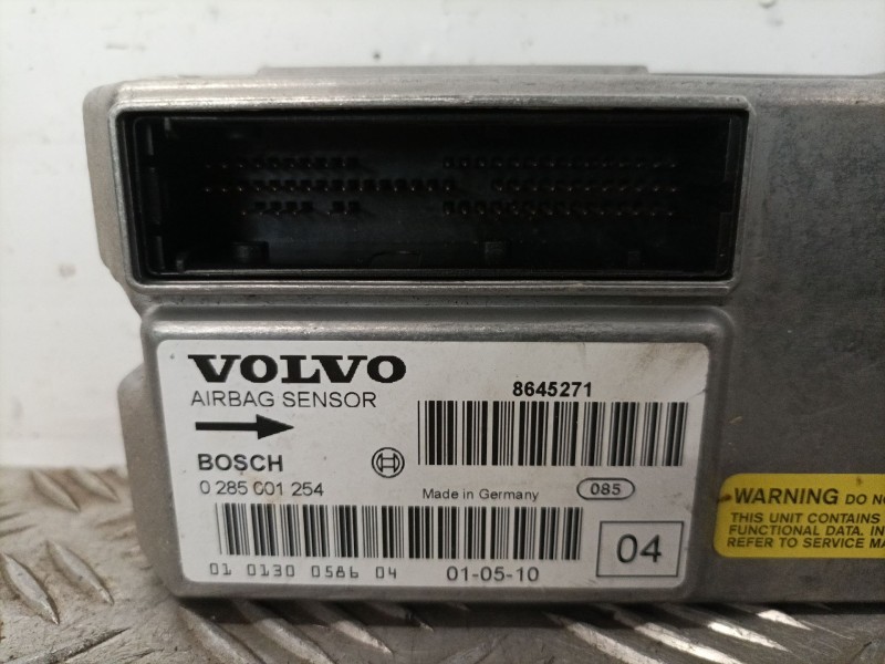 Recambio de centralita airbag para volvo v70 familiar referencia OEM IAM 0285001254 8645271 