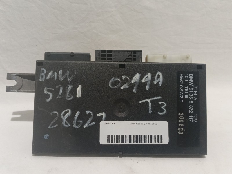 Recambio de caja reles / fusibles para bmw serie 5 berlina (e39) referencia OEM IAM 61358372117  