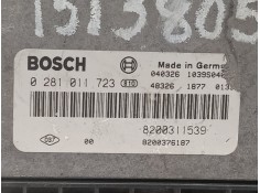 Recambio de centralita motor uce para renault laguna ii (bg0) referencia OEM IAM 0281011723 8200311539  2