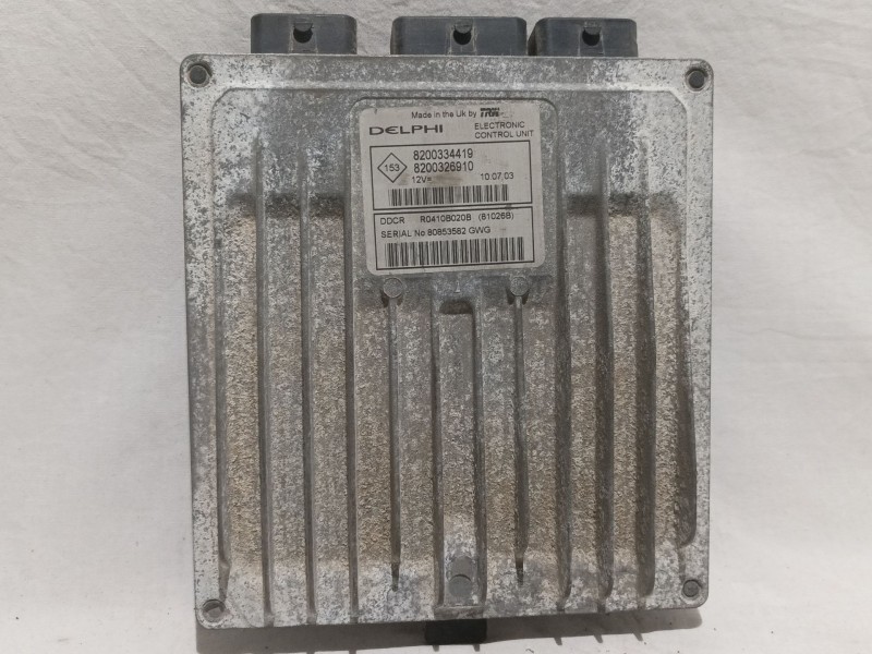 Recambio de centralita motor uce para renault megane ii classic berlina referencia OEM IAM 8200334419 8200326910 