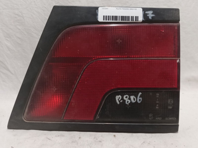 Recambio de piloto trasero derecho para peugeot 806 referencia OEM IAM 4510222  