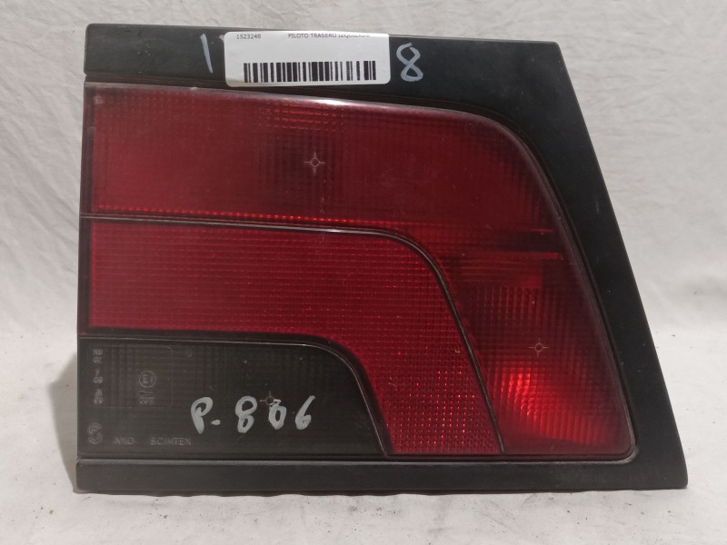 Recambio de piloto trasero izquierdo para peugeot 806 referencia OEM IAM 4510112  